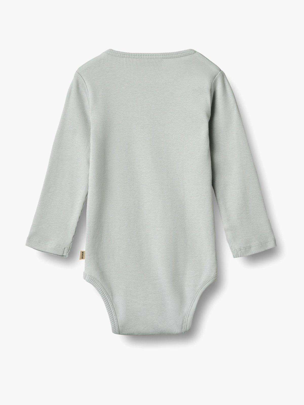 Wheat Rib Body Long Sleeve Spencer Soft Blue