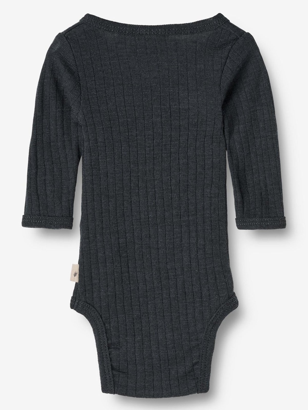 Wheat Wool Silk Body Long Sleeve Willow Navy