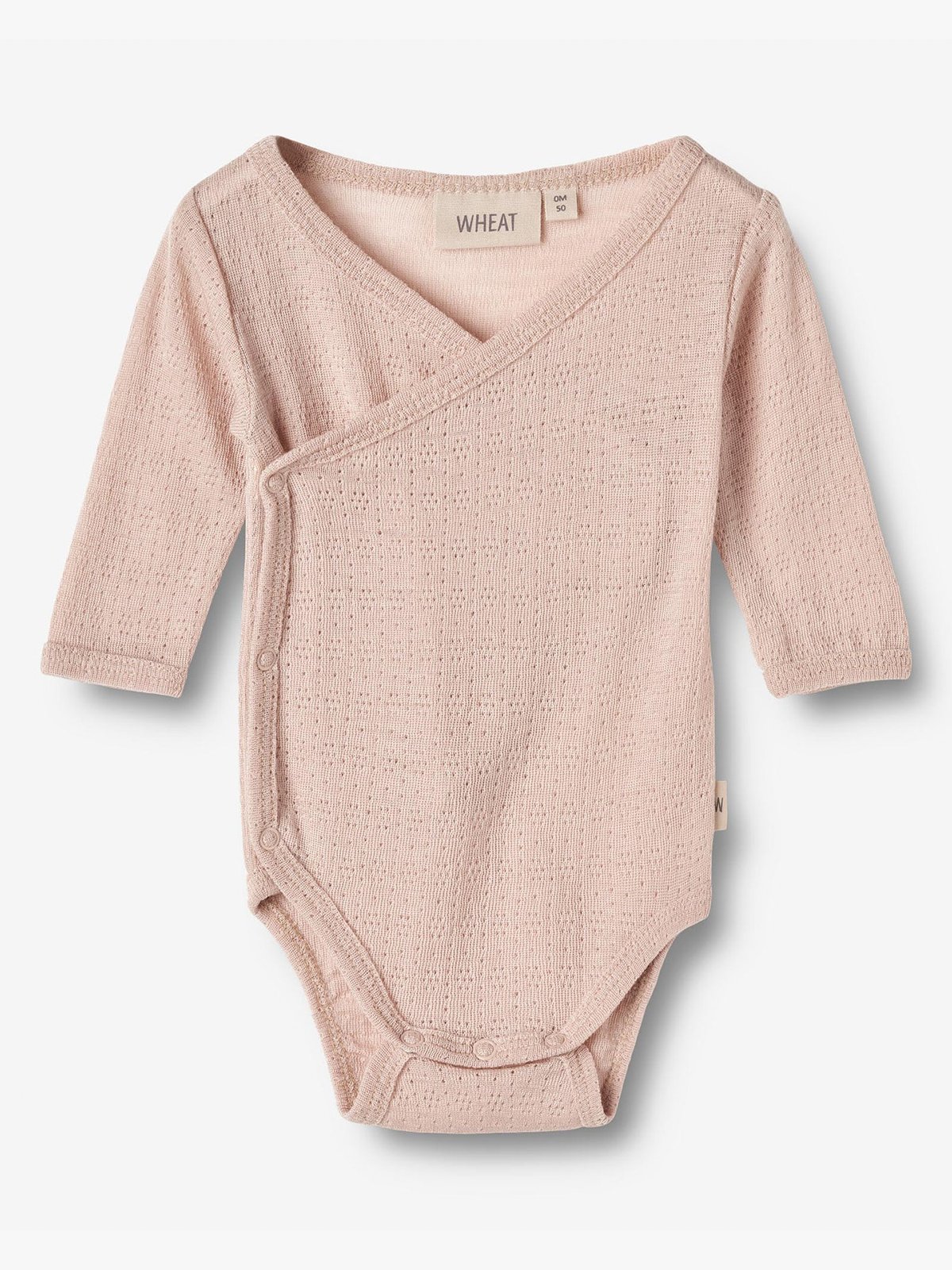 Wheat Wool Silk Body Long Sleeve Willow Pale Lilac