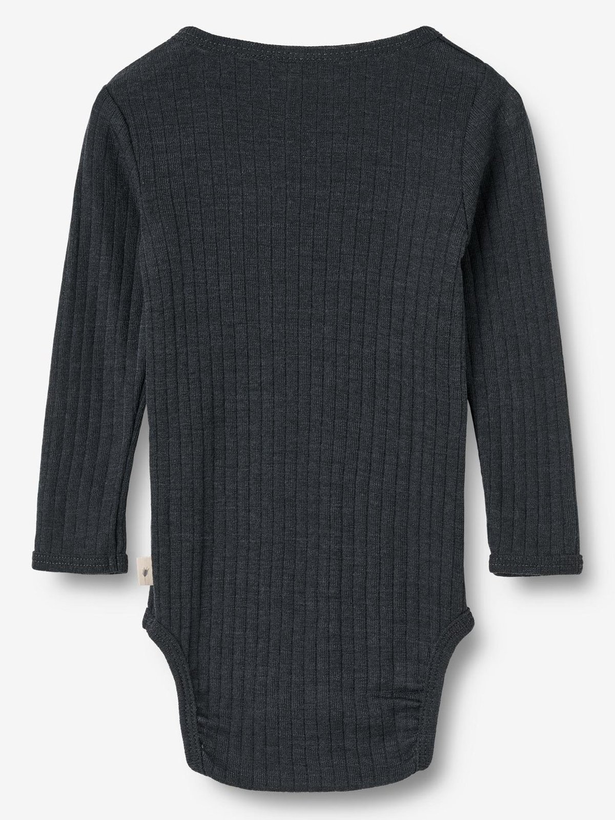 Wheat Wool Silk Body Long Sleeve Lucca Navy
