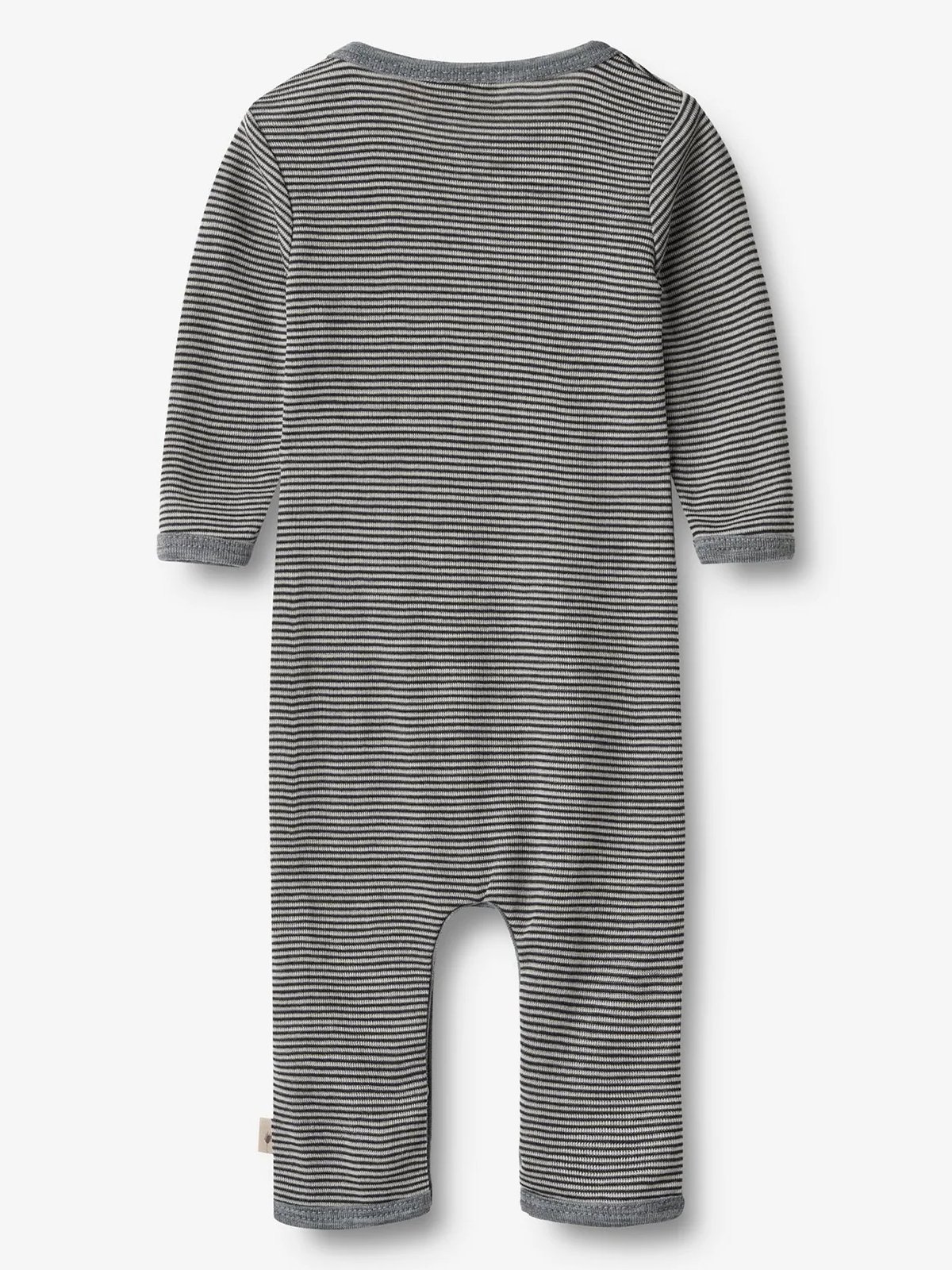Wheat Wool Jumpsuit Long Sleeve Haven Navy Stripe
