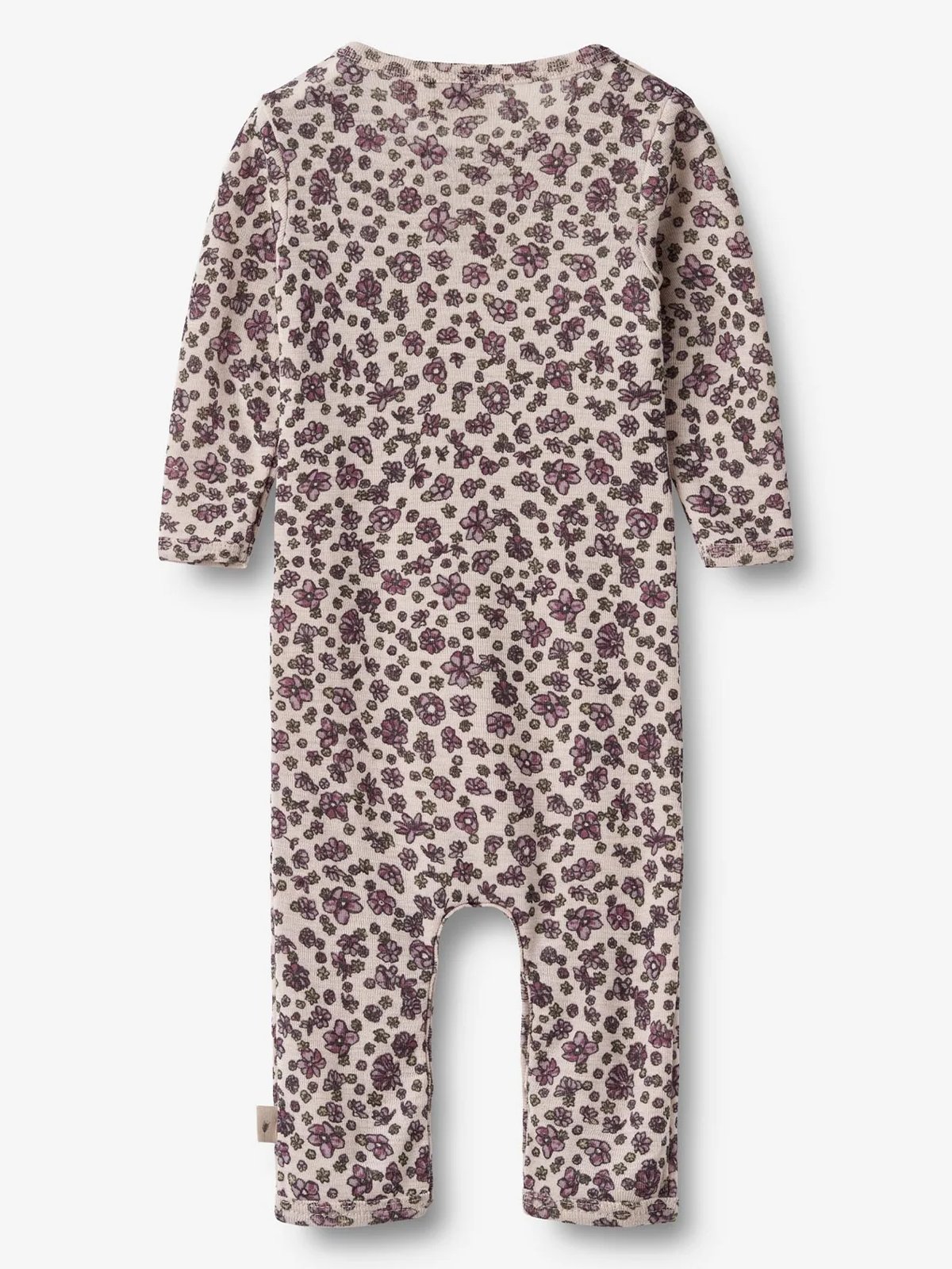 Wheat Wool Jumpsuit Long Sleeve Haven Autumn Flowers