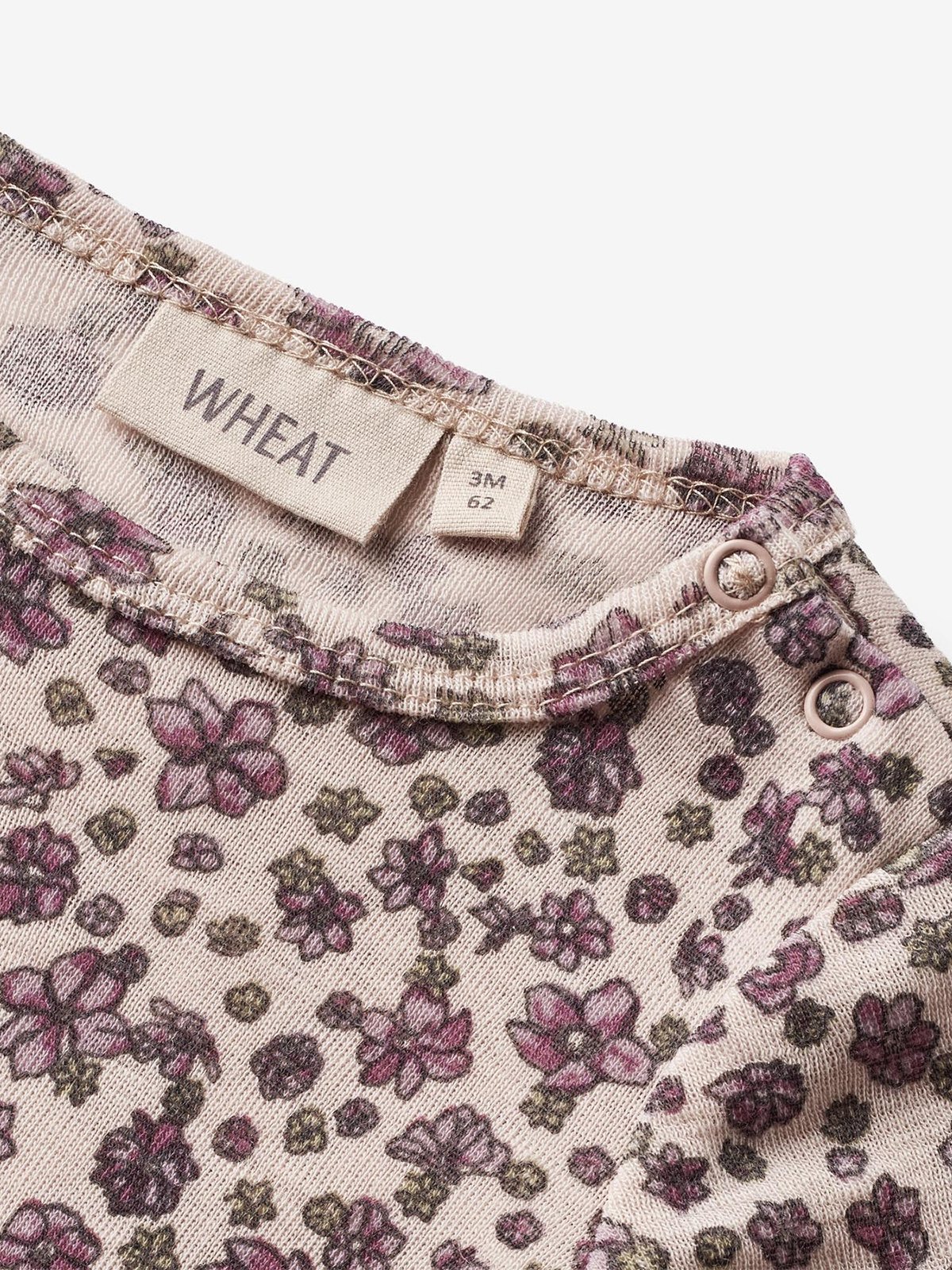 Wheat Wool Jumpsuit Long Sleeve Haven Autumn Flowers