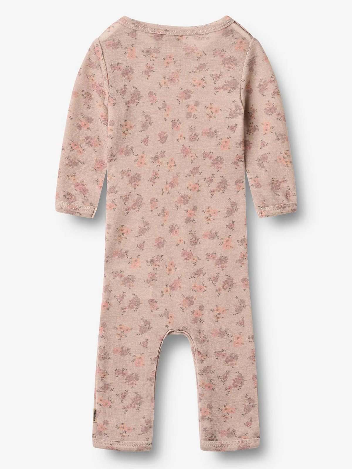 Wheat Wool Jumpsuit Long Sleeve Haven Lilac flowers