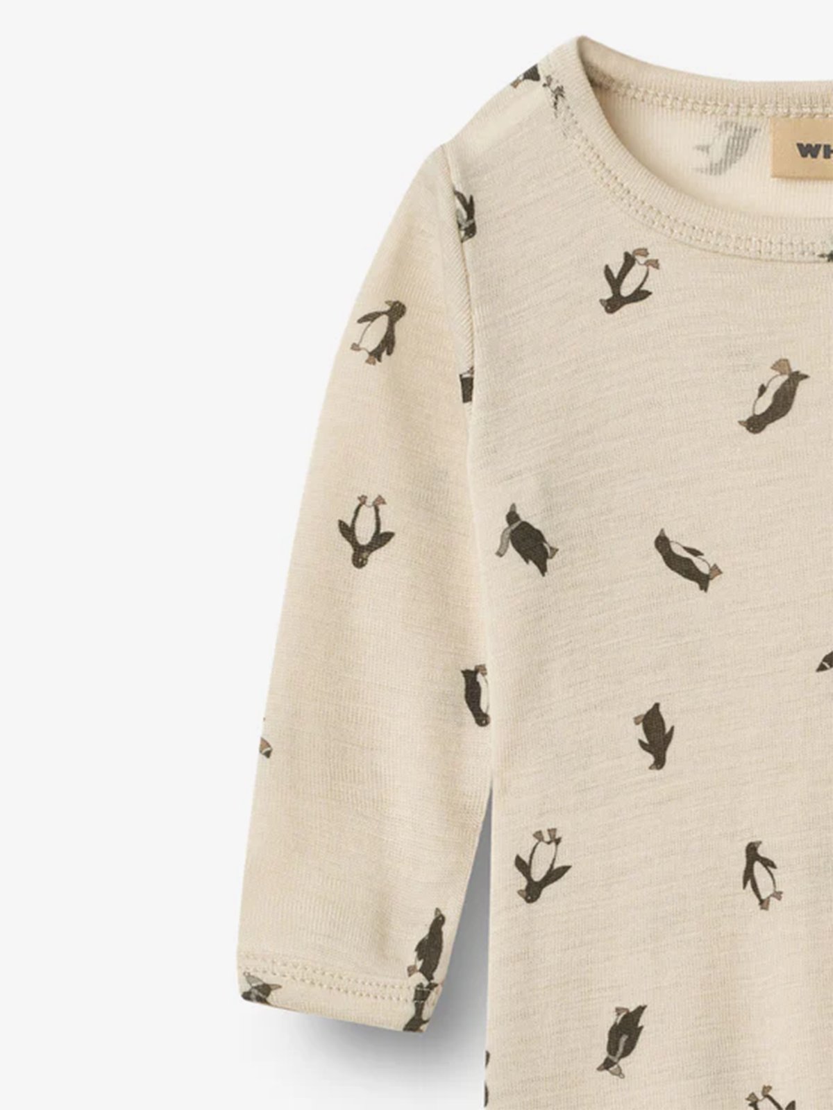 Wheat Wool Jumpsuit Long Sleeve Haven Penguins