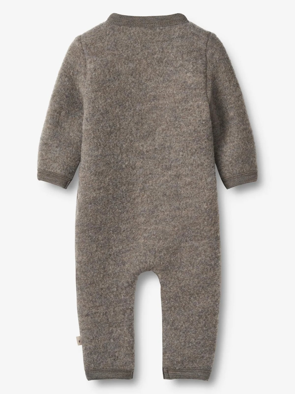 Wheat Wool Fleece Suit Levi Brown Melange