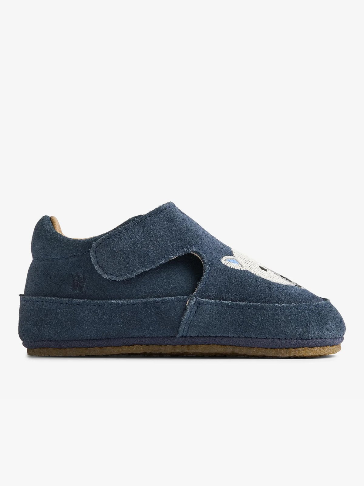 Wheat Pixi Indoor Shoe Dark Blue