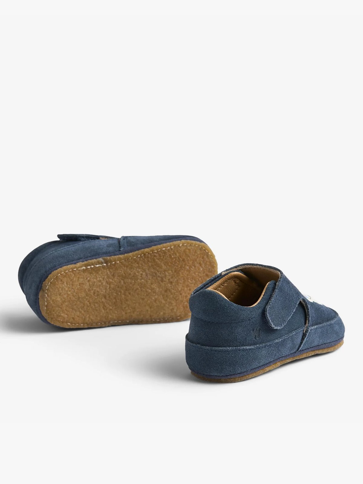 Wheat Pixi Indoor Shoe Dark Blue