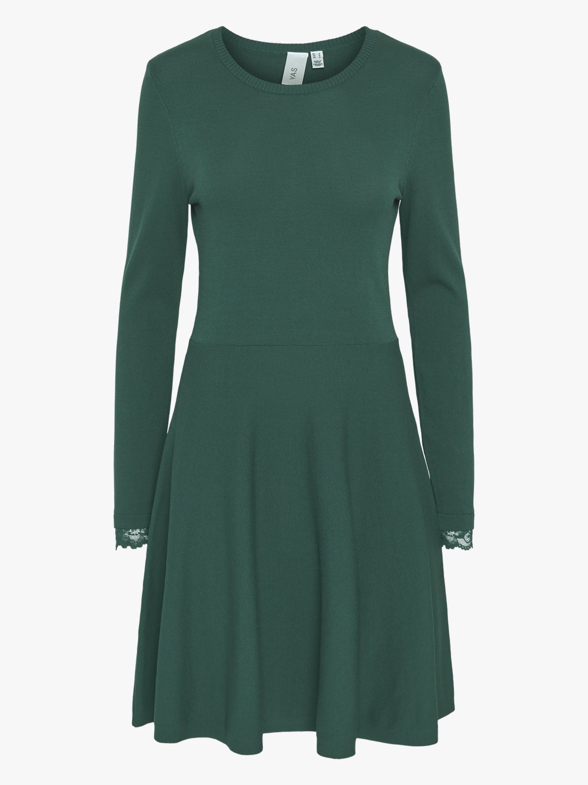 Y.A.S Becco Long Sleeve Knit Dress Sycamore