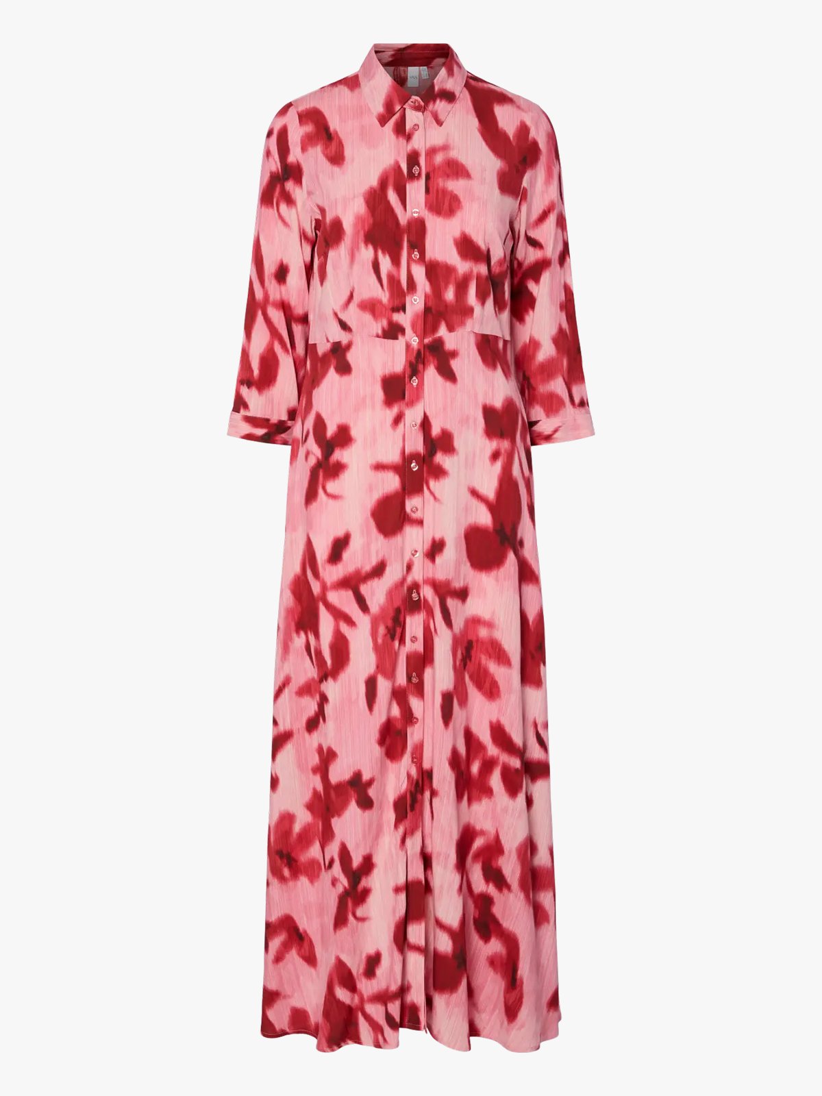 Y.A.S Savanna Long Shirt Dress Moonlite Mauve Cammy