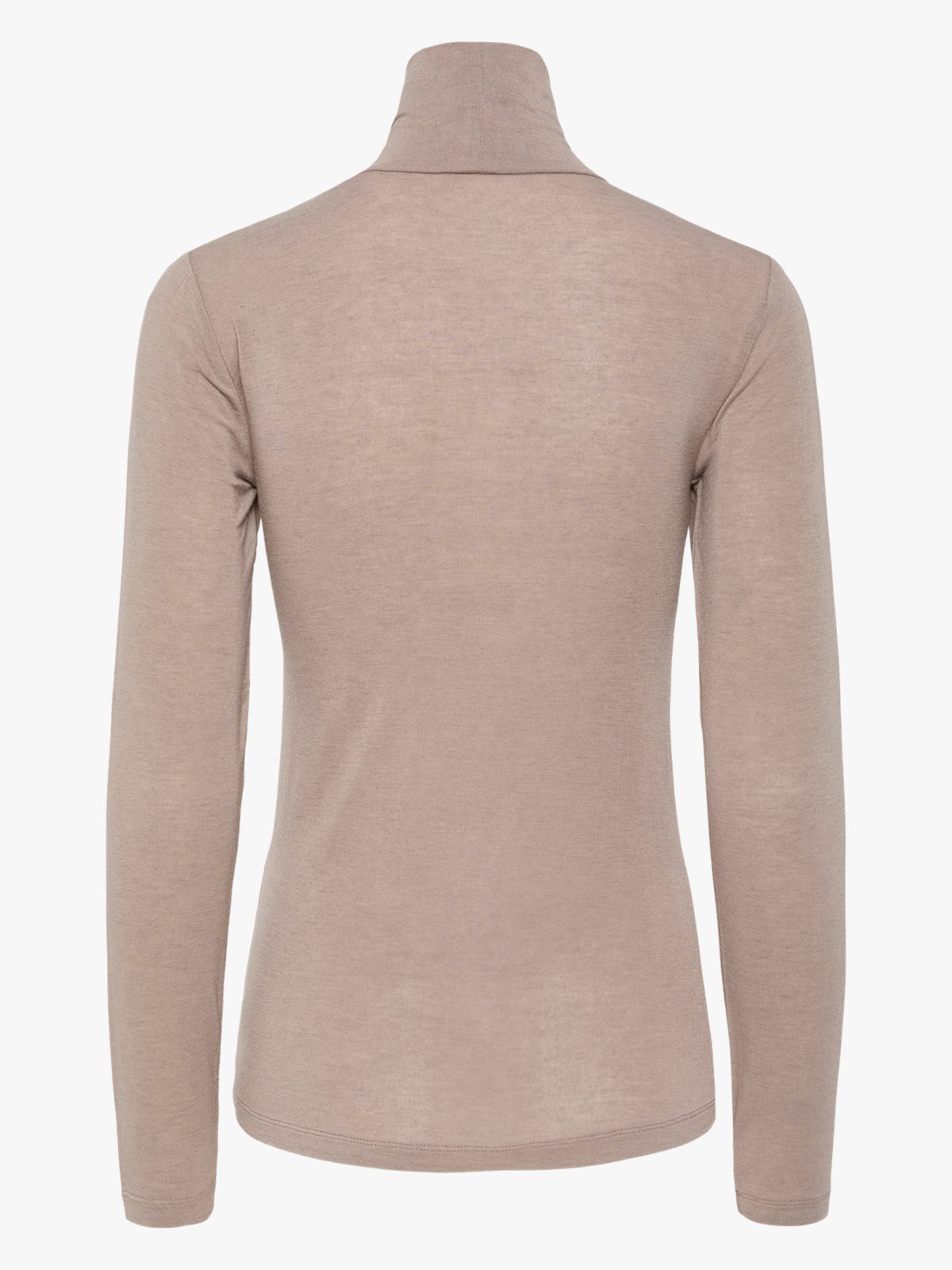 Y.A.S Woola Long Sleeve High Neck Top Fungi