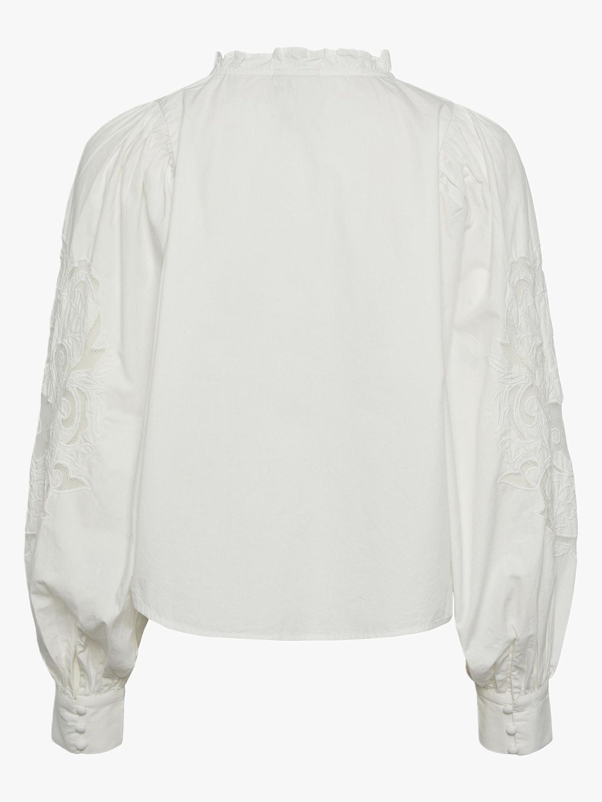 Y.A.S Zimla Long Sleeve Shirt Star White