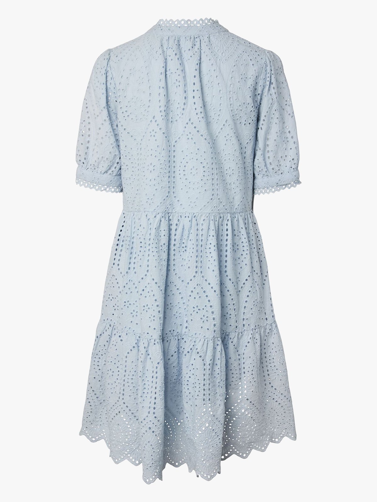 Y.A.S Holi Short Sleeve Dress Skyway
