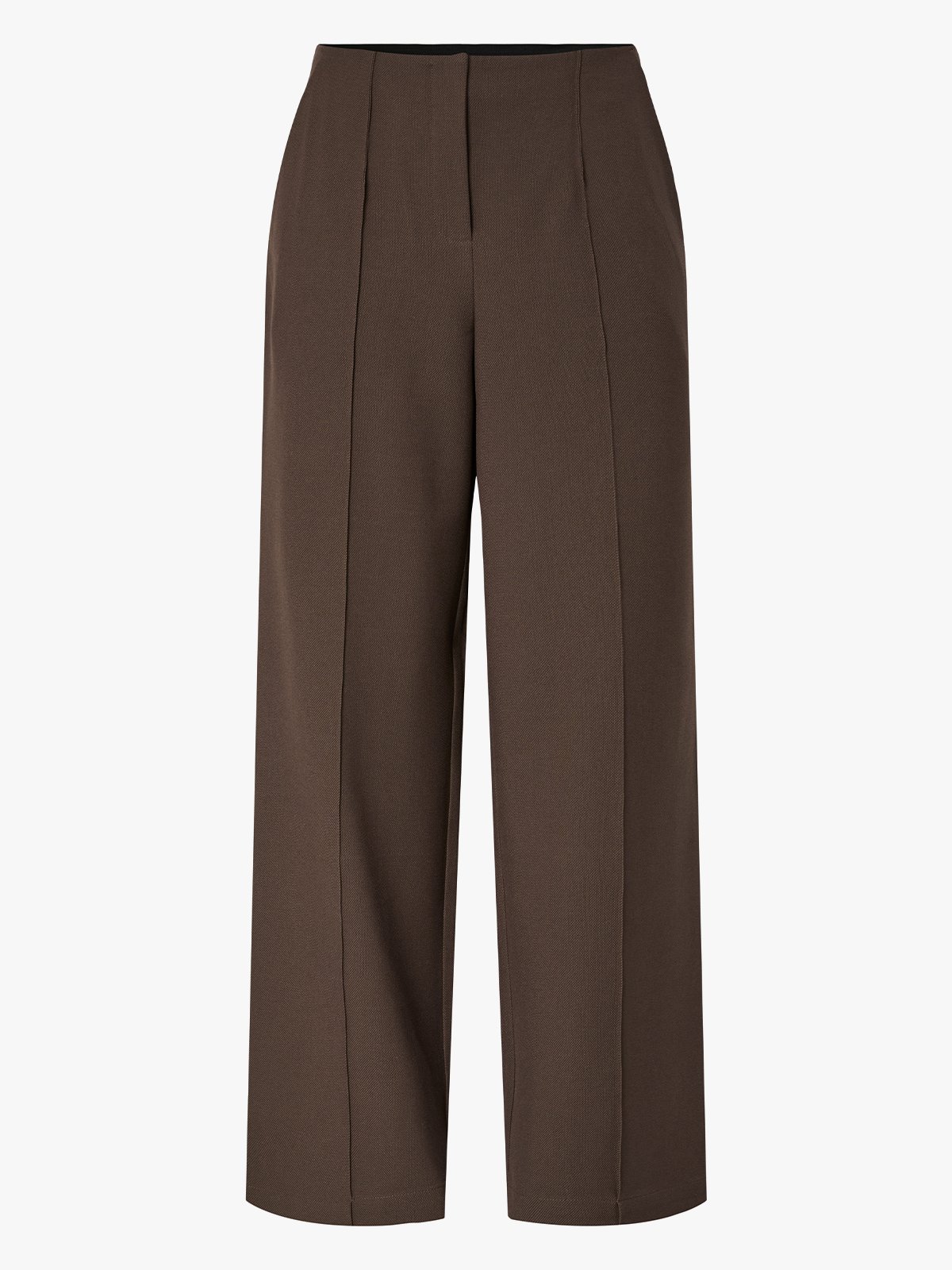 Y.A.S Reemaj High Waist Pant Chocolate Brown