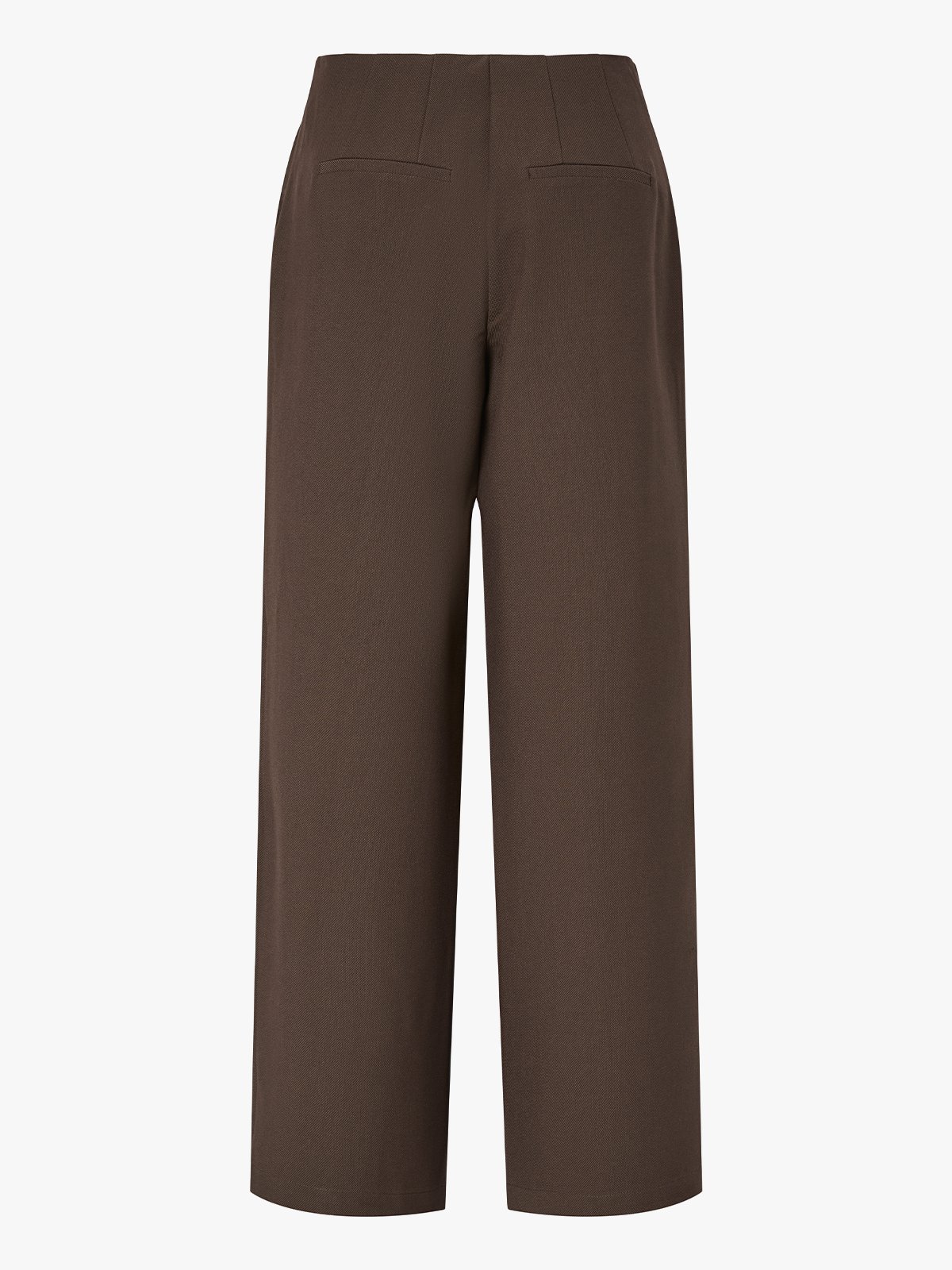 Y.A.S Reemaj High Waist Pant Chocolate Brown