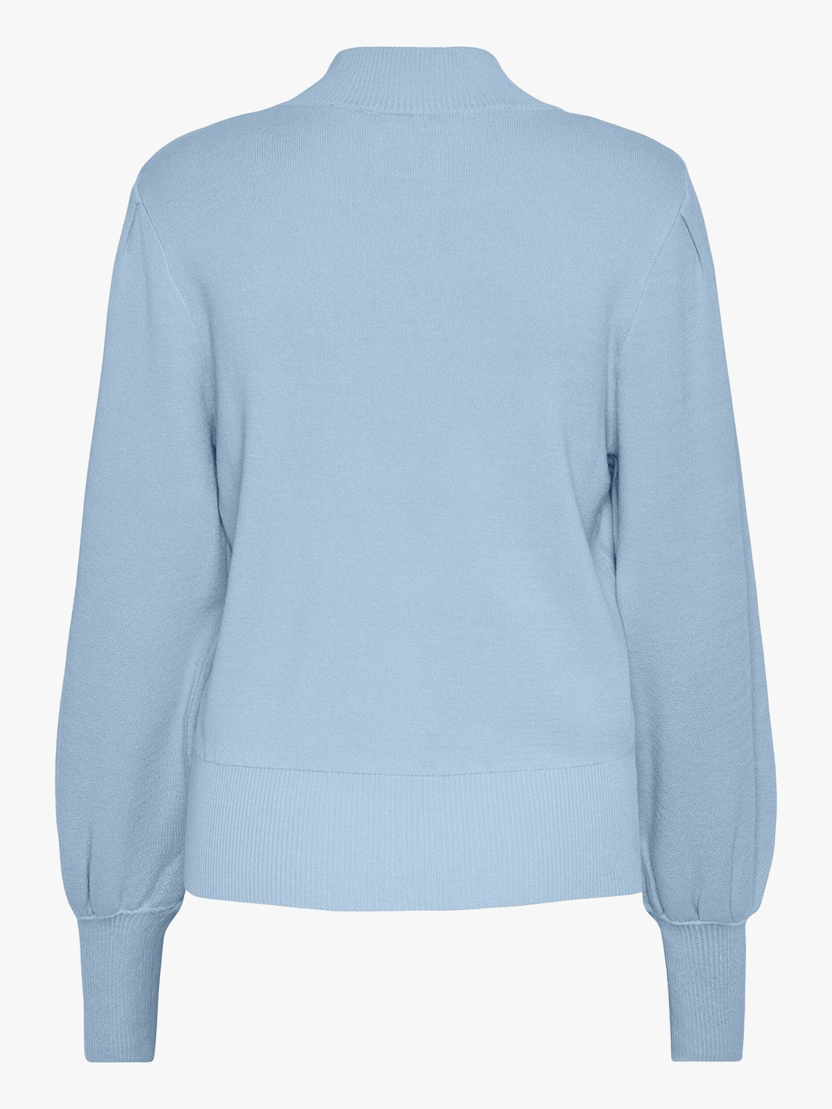 Y.A.S Fonny Long Sleeve Knit Pullover Skyway