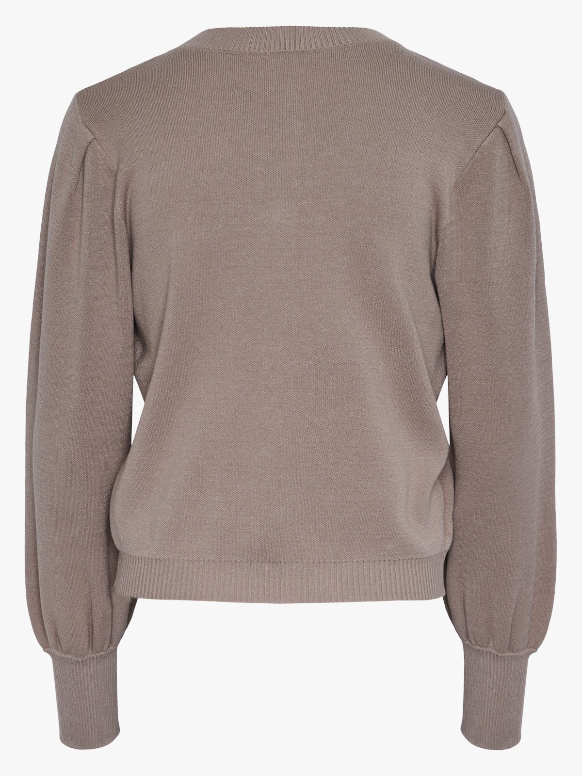 Y.A.S Fonny Long Sleeve Knit Cardigan Fungi