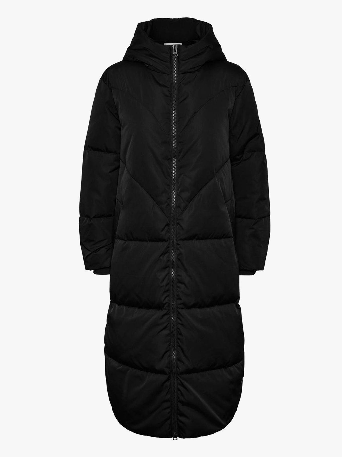 Y.A.S Irima Long Down Coat Black