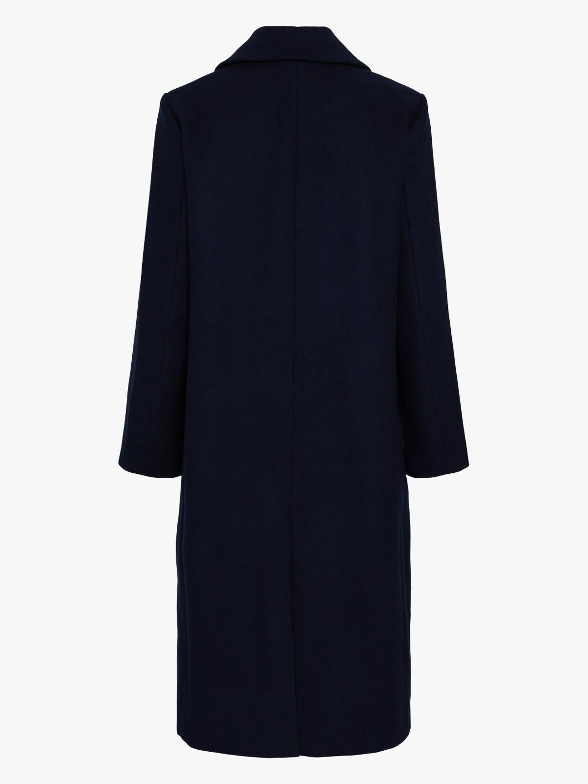 Y.A.S Lima Long Sleeve Coat Navy