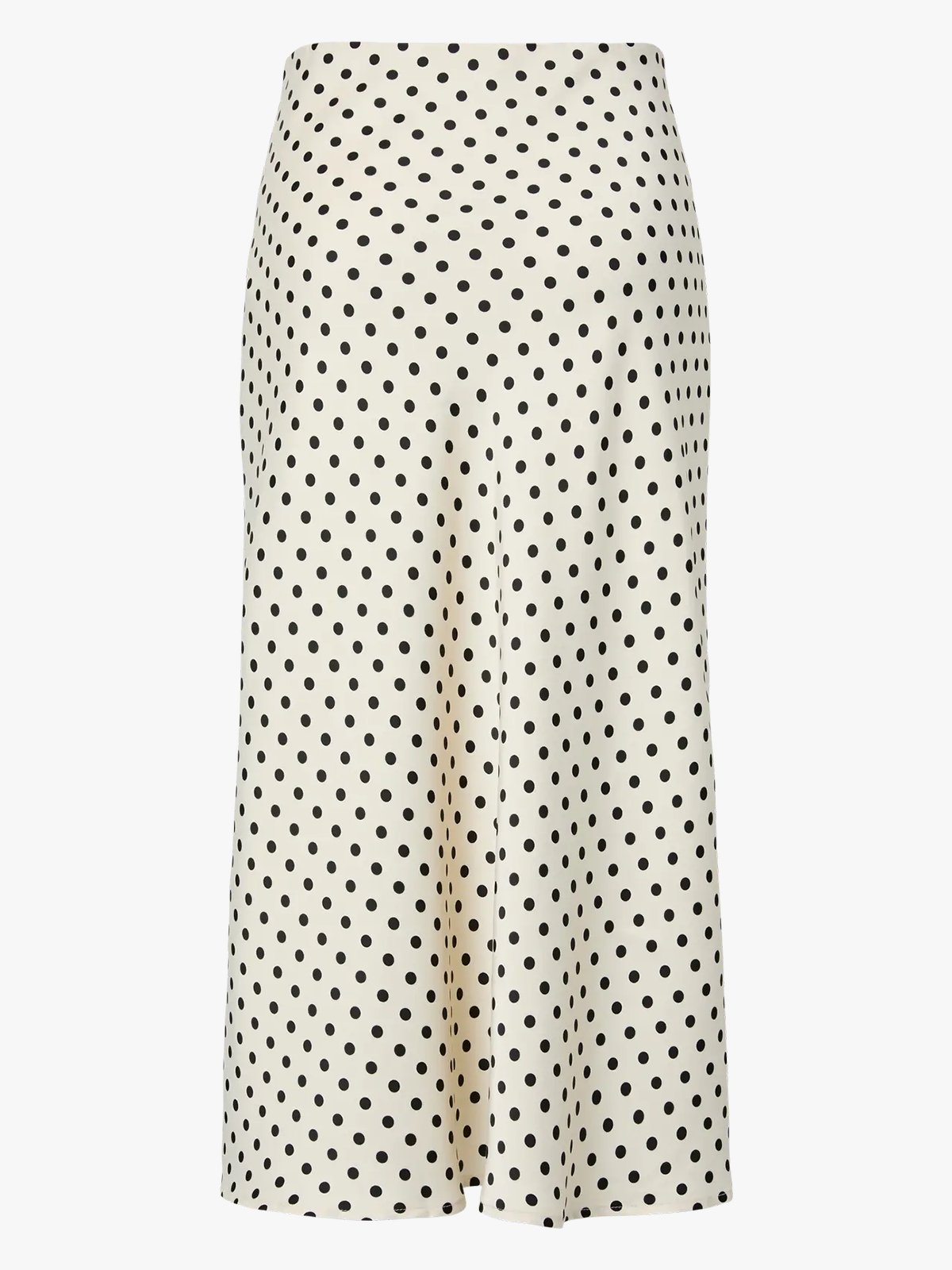 Y.A.S Pella High Waist Midi Skirt Hvit