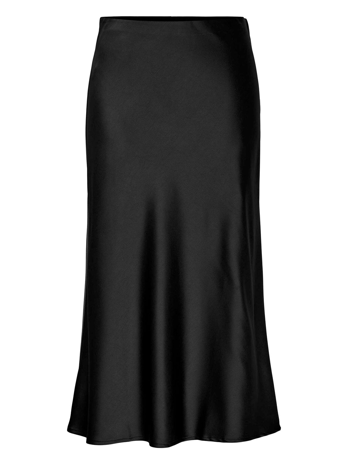 Y.A.S Pella High Waist Midi Skirt Black