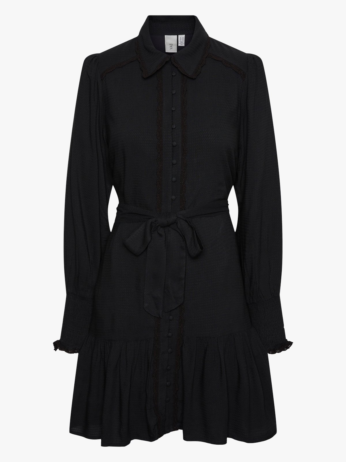 Y.A.S Tilera Shirt Dress Black