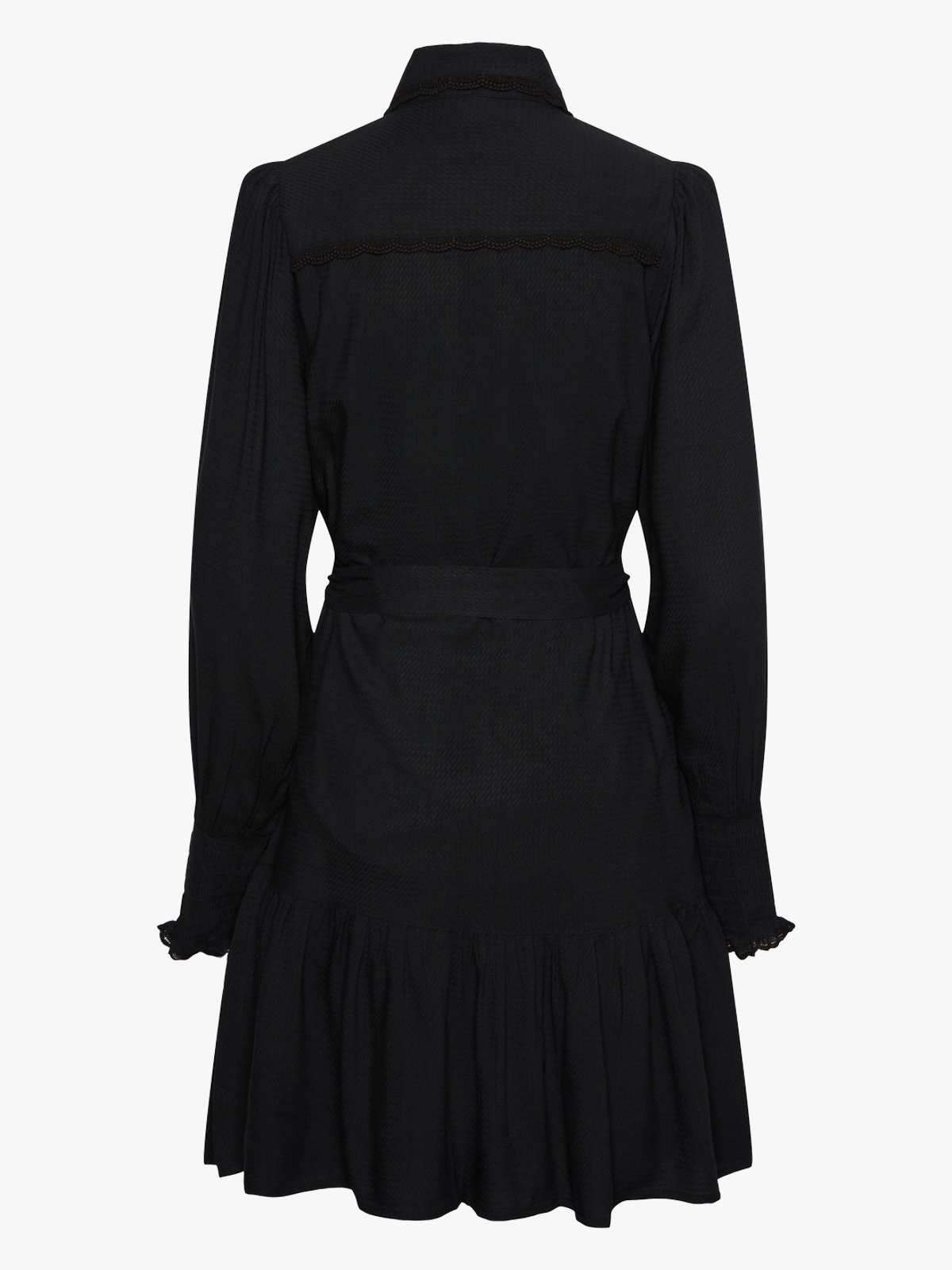 Y.A.S Tilera Shirt Dress Black