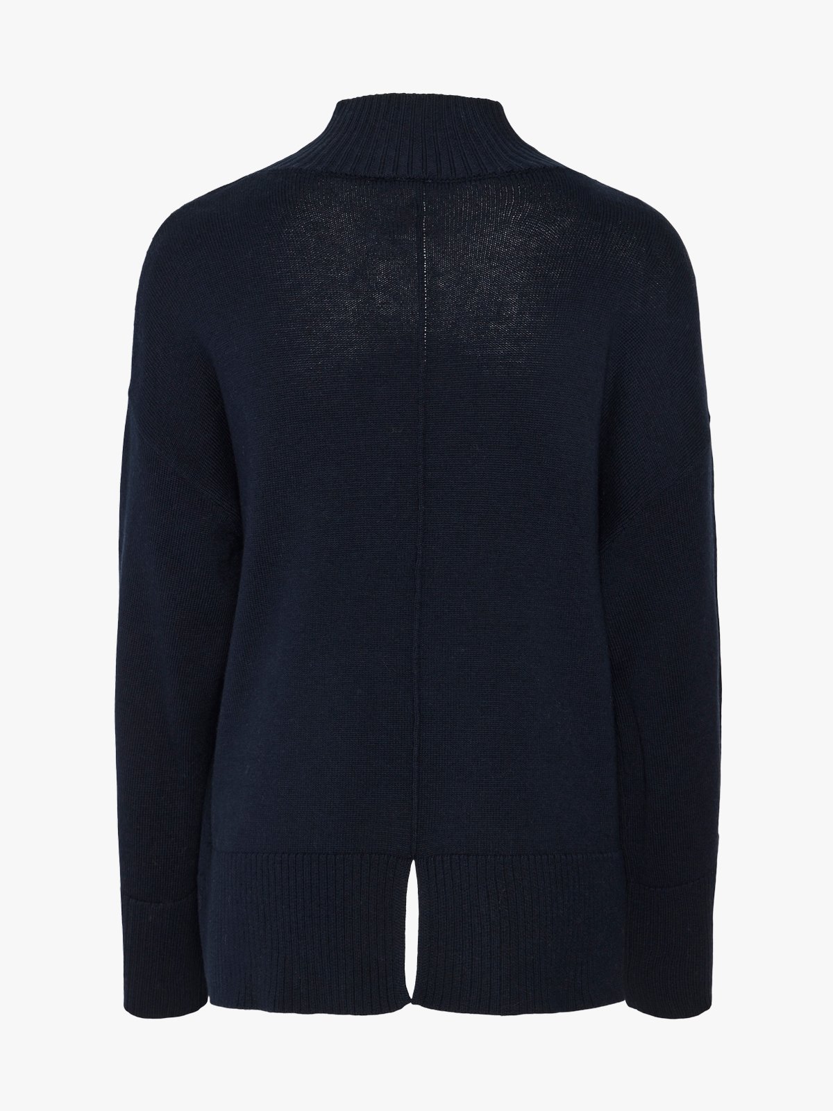 Y.A.S Babette Long Sleeve Knit Pullover Navy Blazer