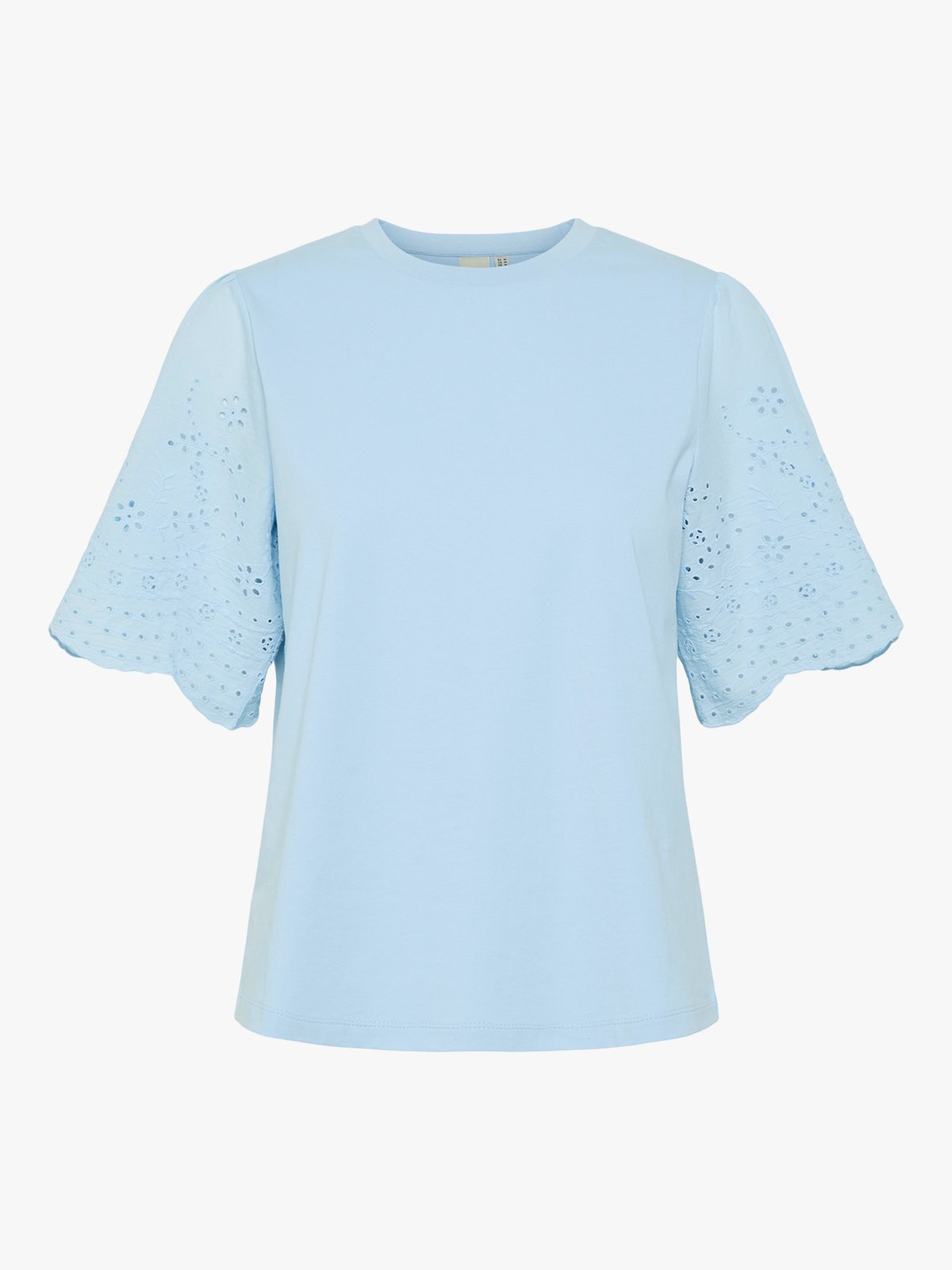 Y.A.S Lex Short Sleeve Top Clear Sky