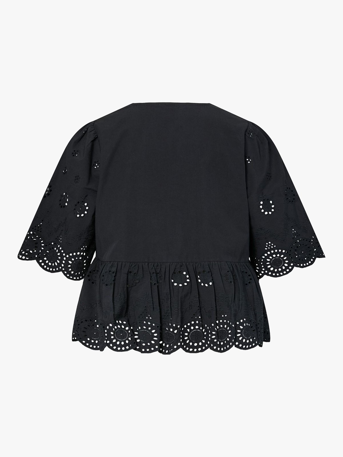 Y.A.S Cornelia 2/4 Tie Top Black