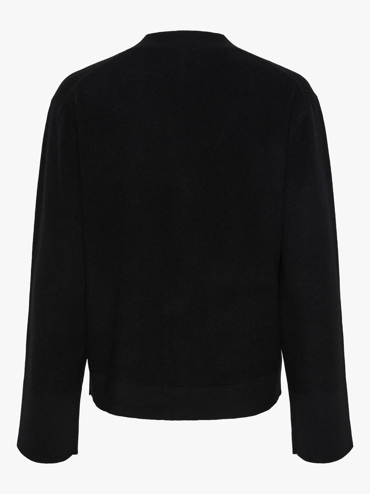 Y.A.S Emilie Long Sleeve Cardigan Knit Black