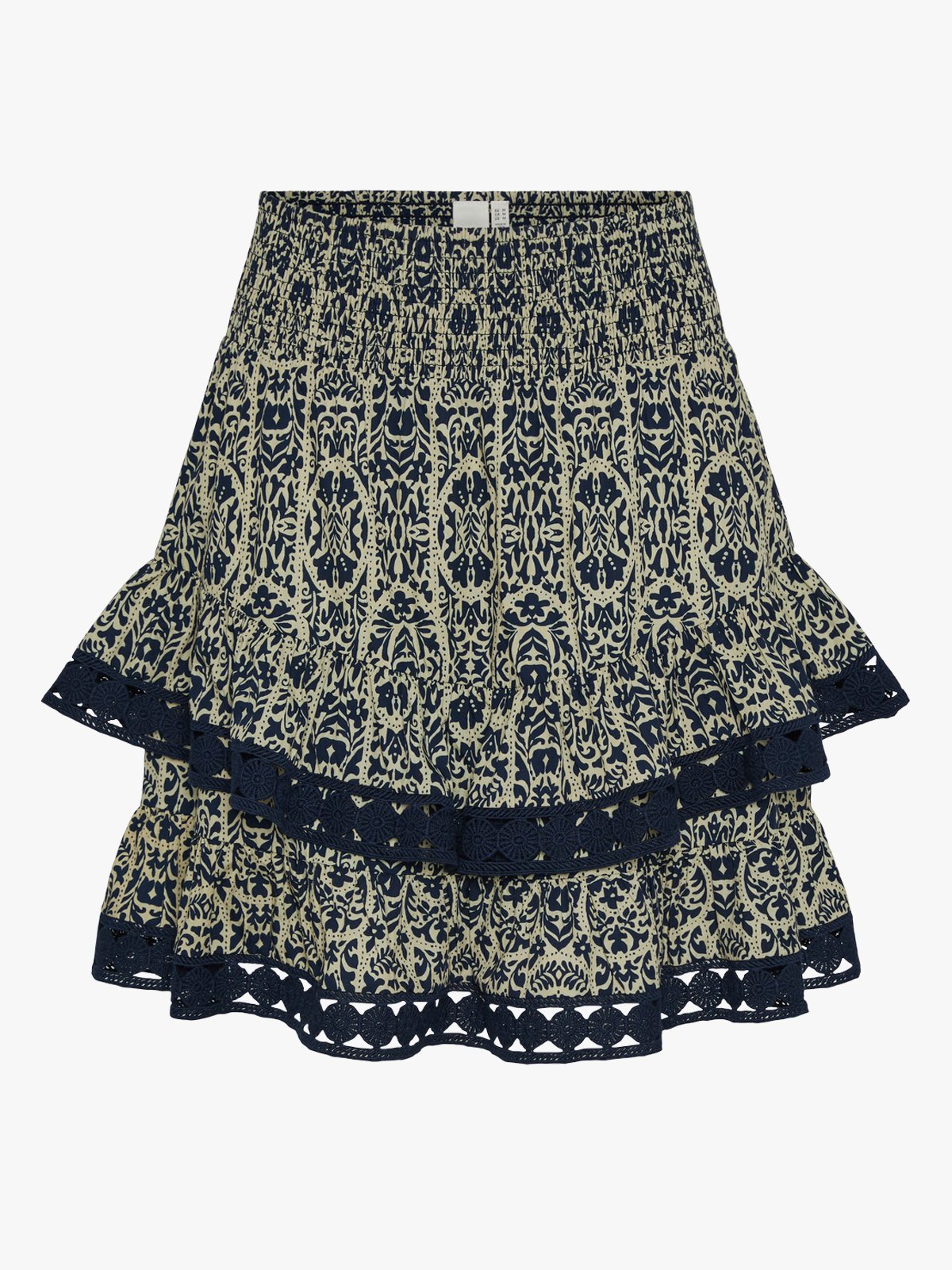 Y.A.S Wally High Waisted Skirt Safari Wally print