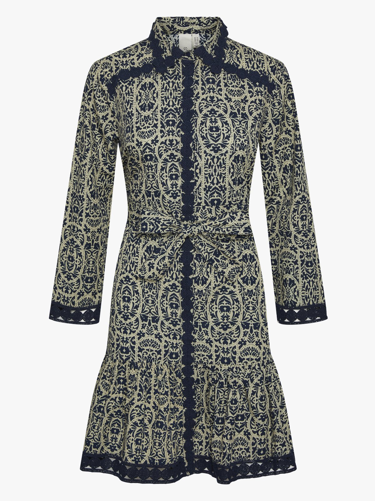 Y.A.S Wally 7/8 Shirt Dress Safari Wally print