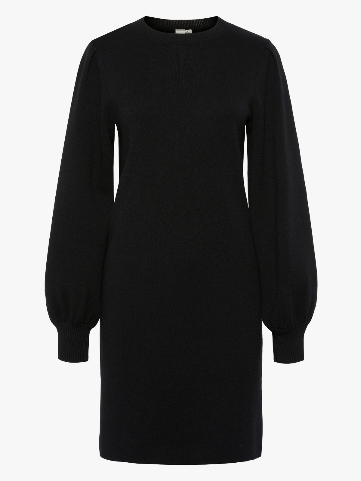 Y.A.S Fonny Long Sleeve Knit Dress Black
