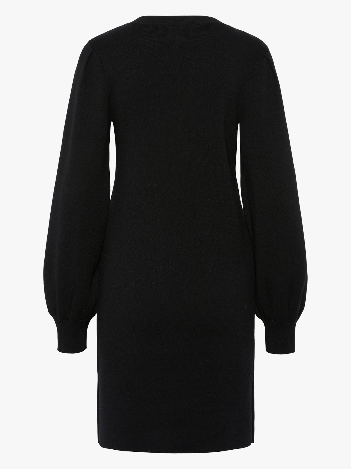 Y.A.S Fonny Long Sleeve Knit Dress Black