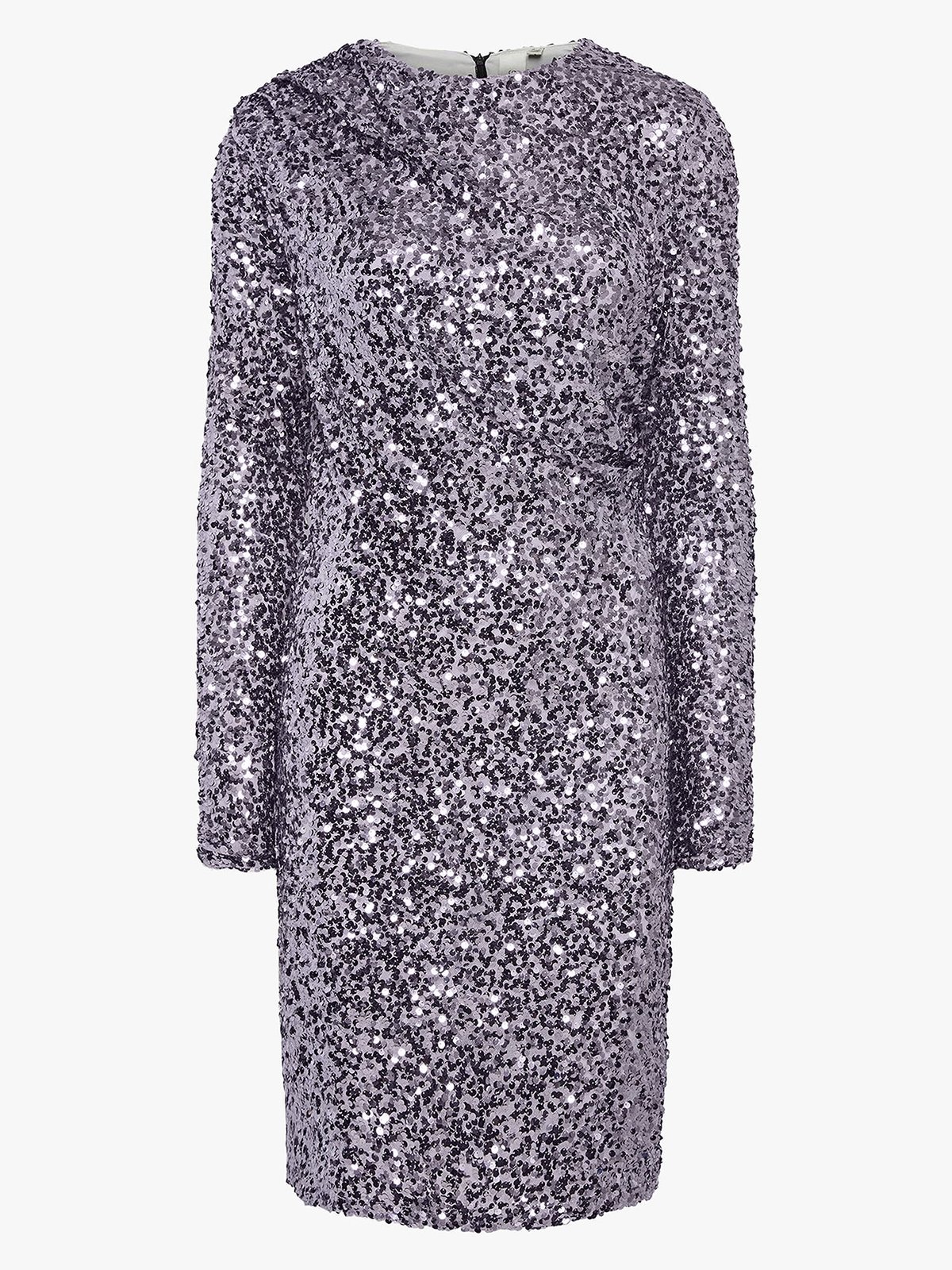 Y.A.S Spena Long Sleeve Dress Silver Bullet