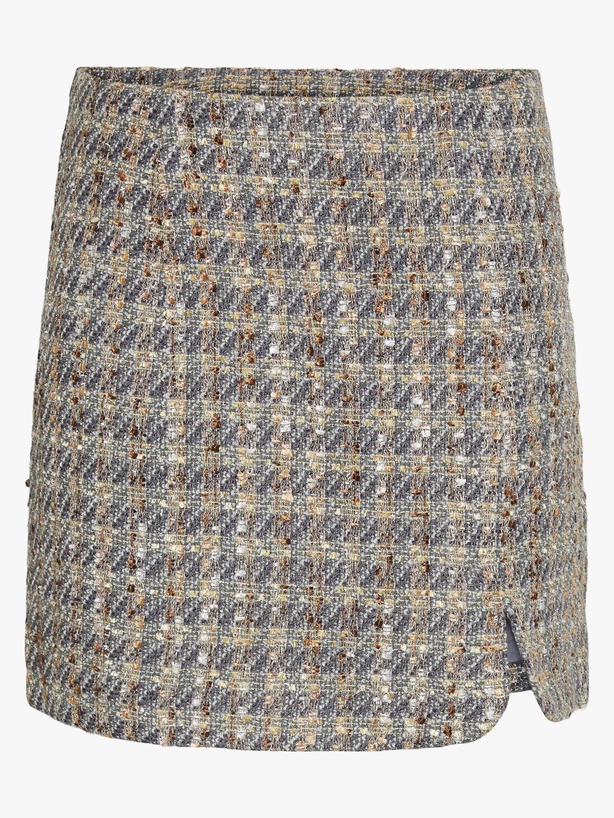 Y.A.S Siraz High Waist Short Skirt Silver Bullet