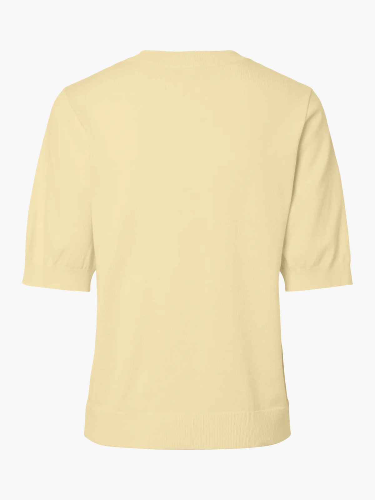 Y.A.S Lena Short Sleeve Knit Pullover Anise Flower