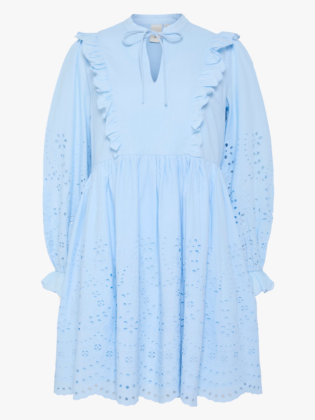 Y.A.S Luma Long Sleeve Dress Clear Sky
