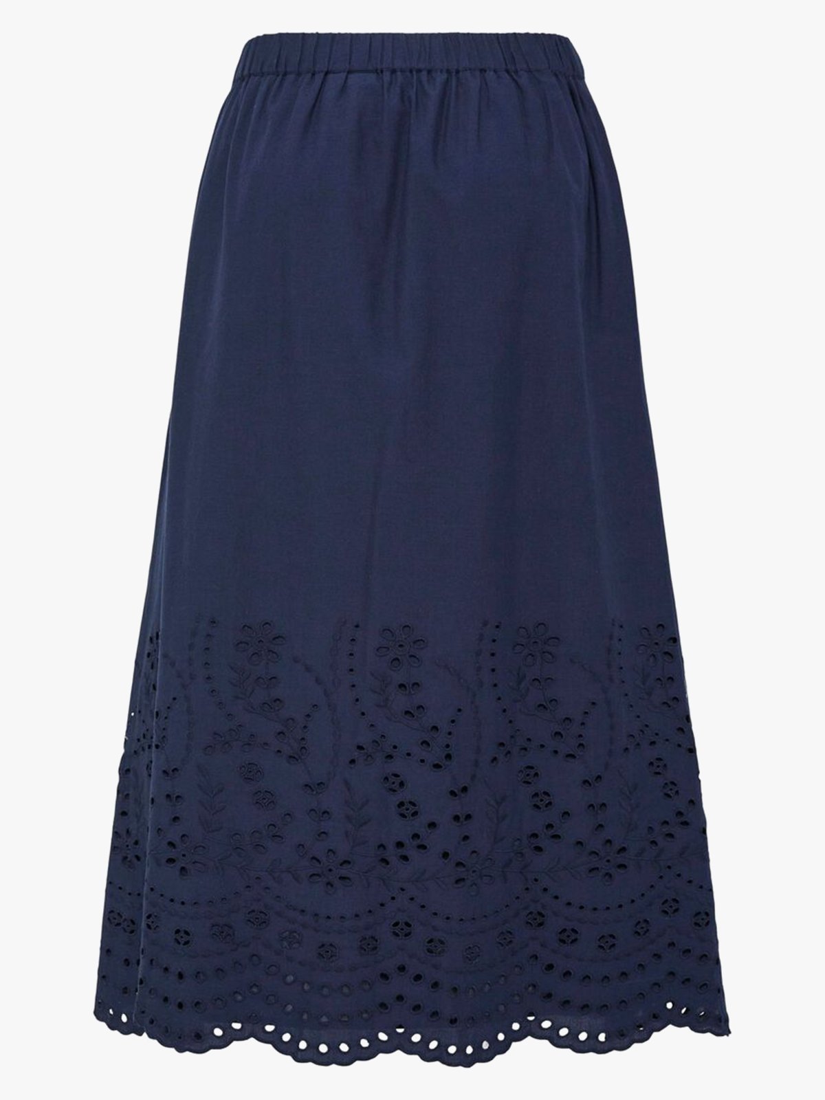 Y.A.S Luma High Waist Long Skirt Navy Blazer