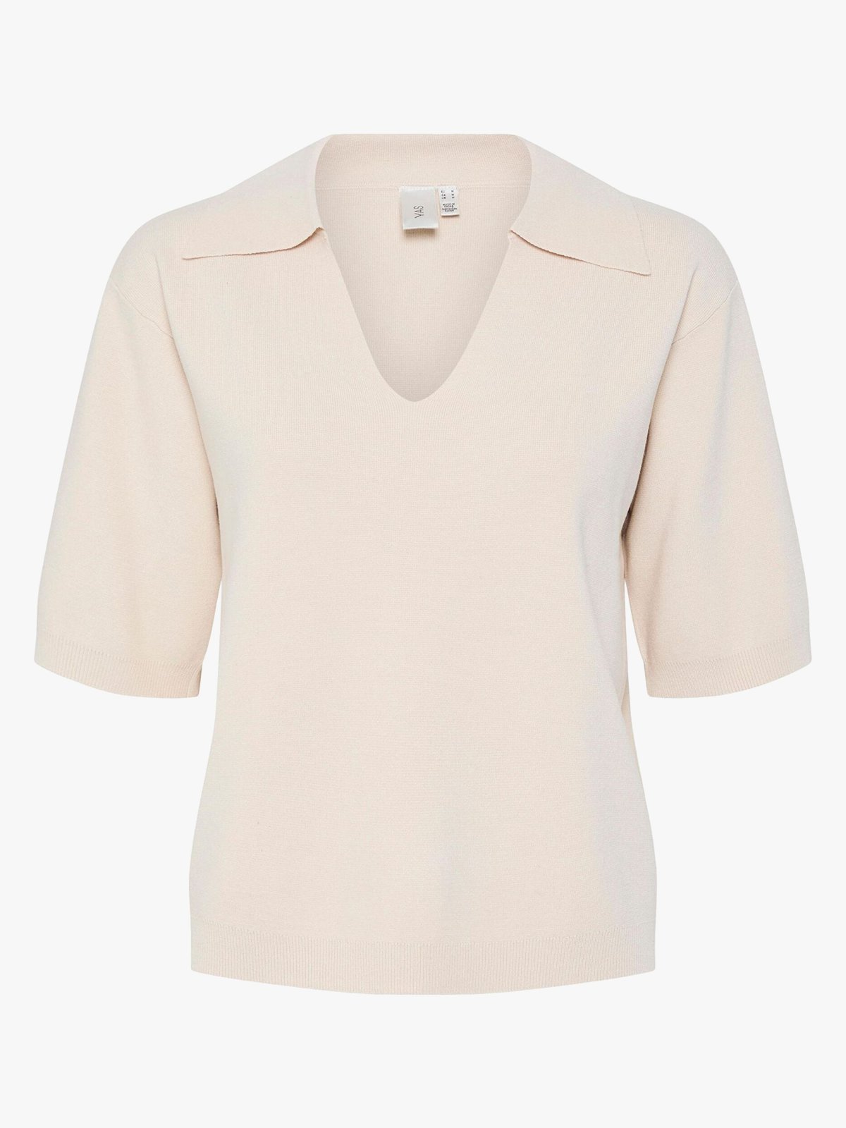 Y.A.S Fonny 2/4 Knit Pullover Birch