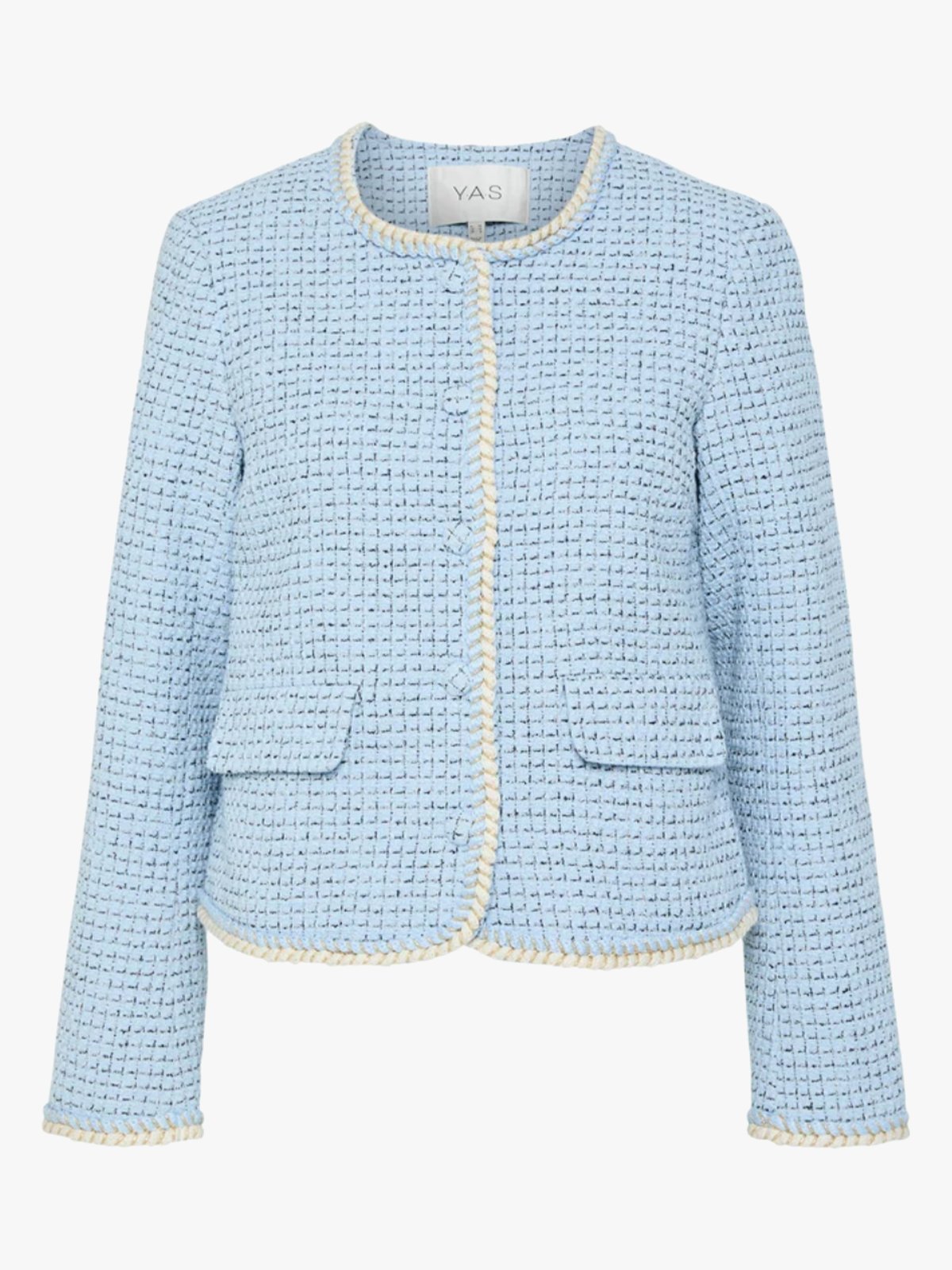 Y.A.S Clara Long Sleeve Jacket Clear Sky