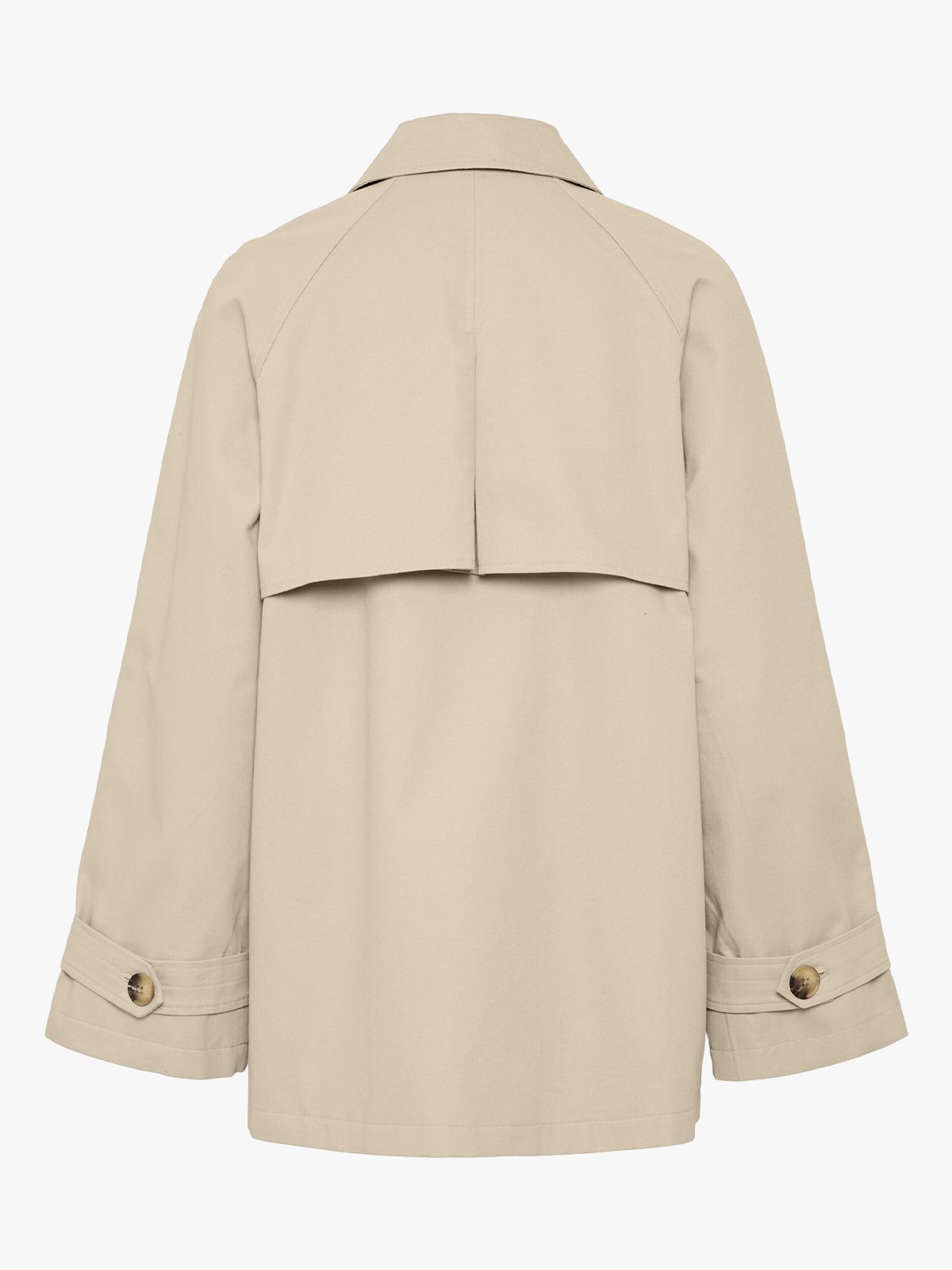 Y.A.S Venice Long Sleeve Trenchcoat Doeskin