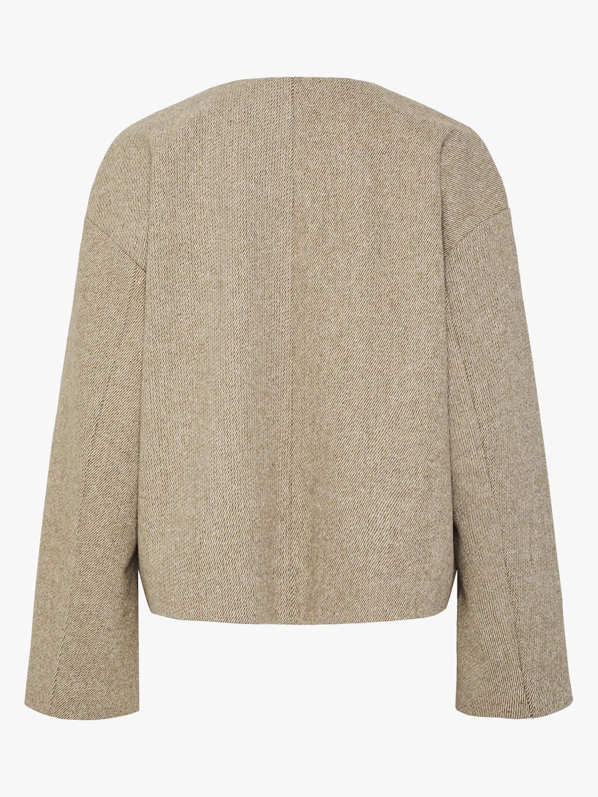 Y.A.S Spring Long Sleeve Jacket Toasted Coconut