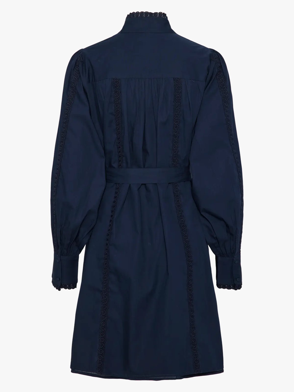 Y.A.S Pagira Long Sleeve High Neck Navy Blazer