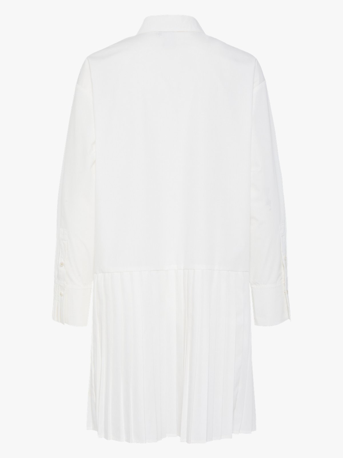 Y.A.S Ellie Long Sleeve Shirt Dress Star White
