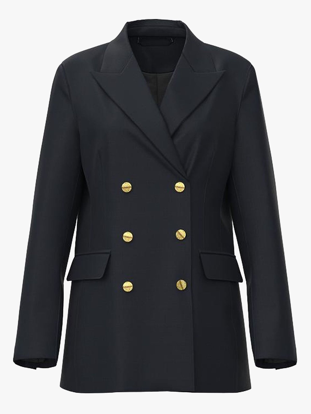 Y.A.S Imula Long Sleeve Blazer Navy Blazer