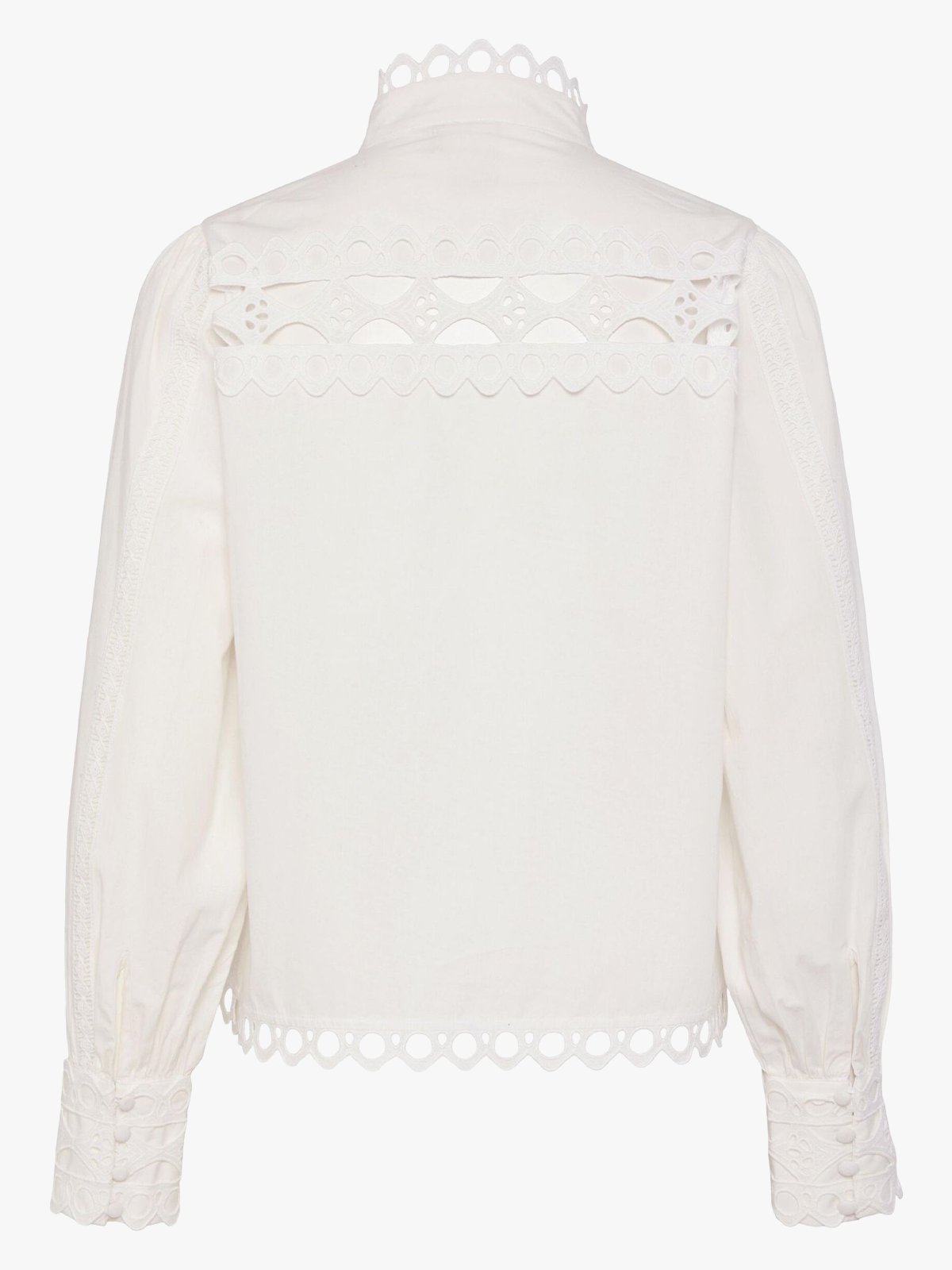 Y.A.S Jane Long Sleeve Shirt Star White
