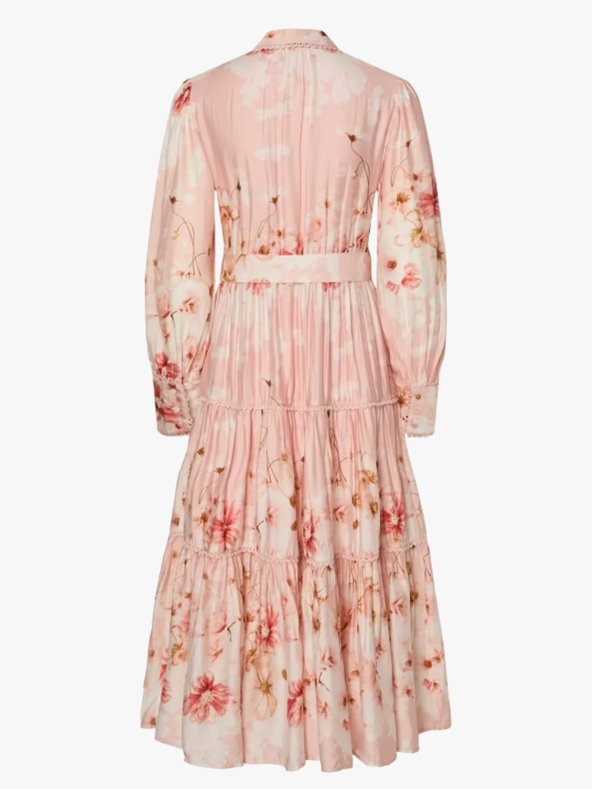 Y.A.S Billa Long Sleeve Long Dress Chintz Rose