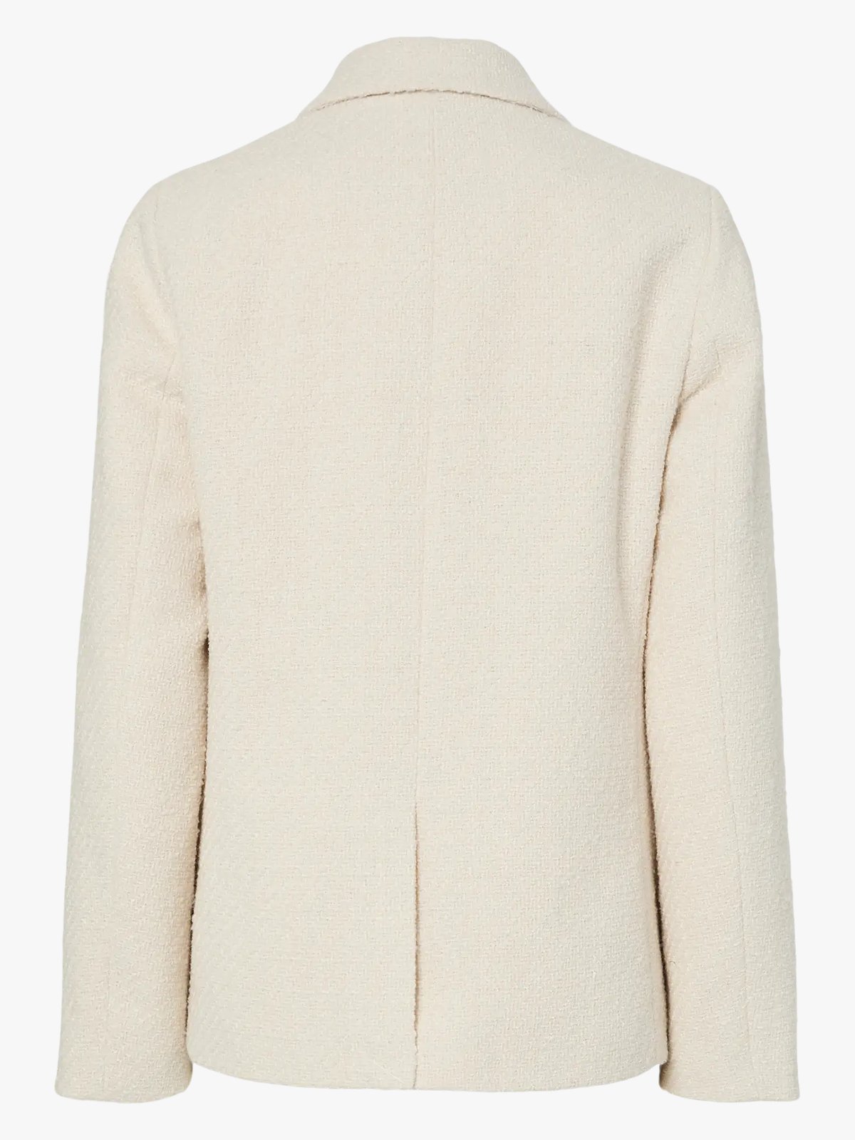 Y.A.S Petra Long Sleeve Boucle Blazer Pristine